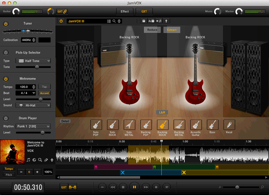 Обновление для гитарного плагина JamVOX III – v3.05